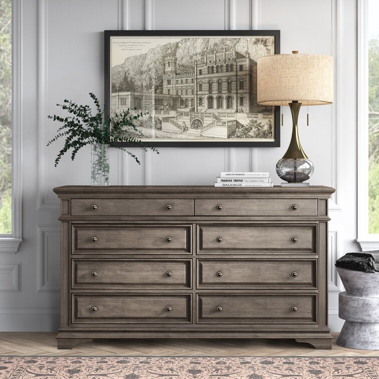 8 drawer deals modern dresser